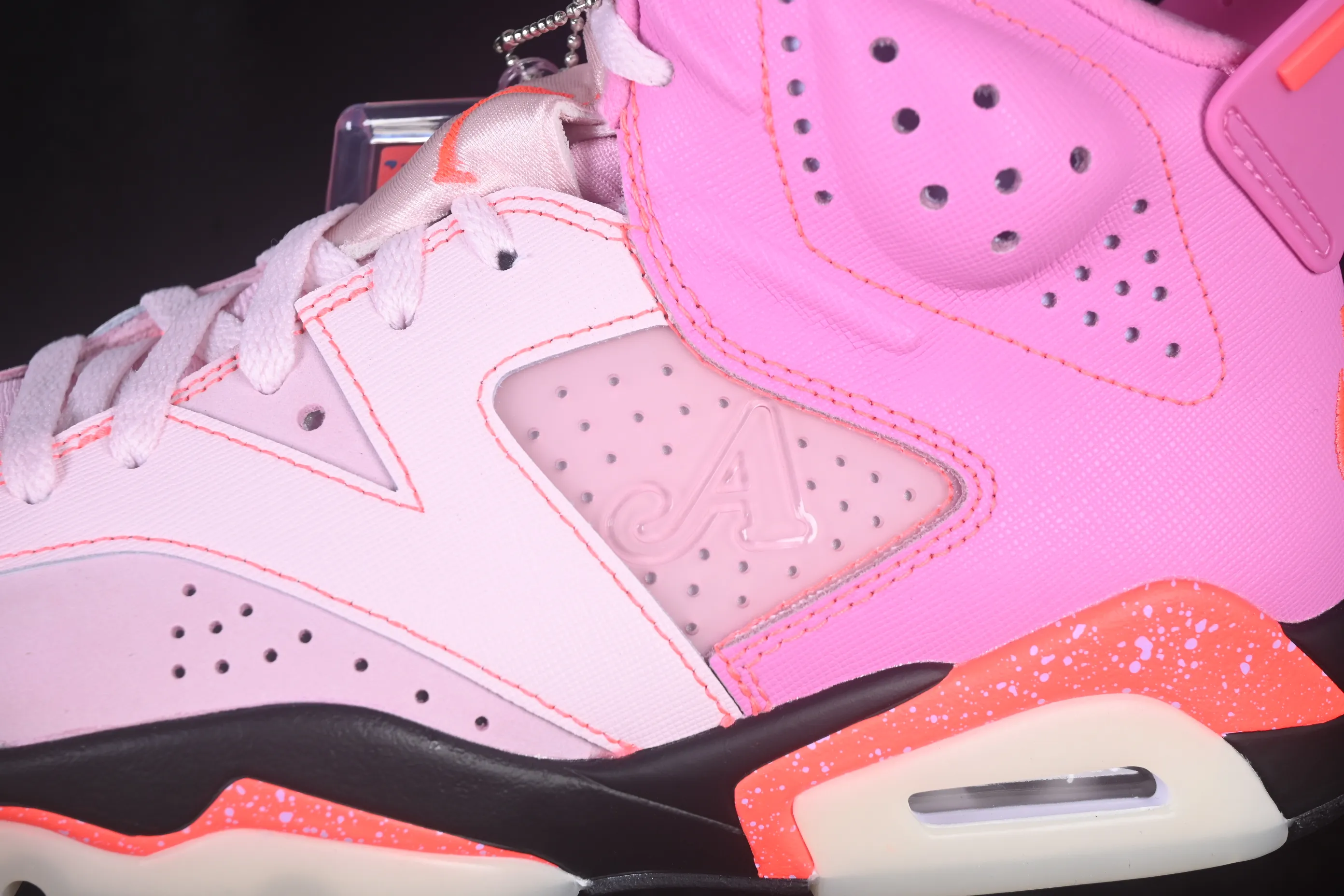 All categories Air Jordan Jordan series basketball shoes Air Jordan 6 OG version Awake NY x Air Jordan 6 "Playful Pink" AJ6 Joe 6 playful pink IQ5706-600